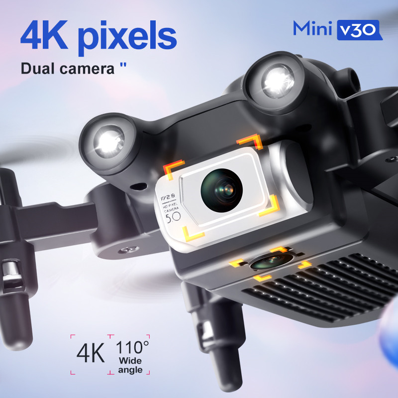 Mini V30 WiFi FPV Drone With 4 – обзор и цена Drone Racing Camera