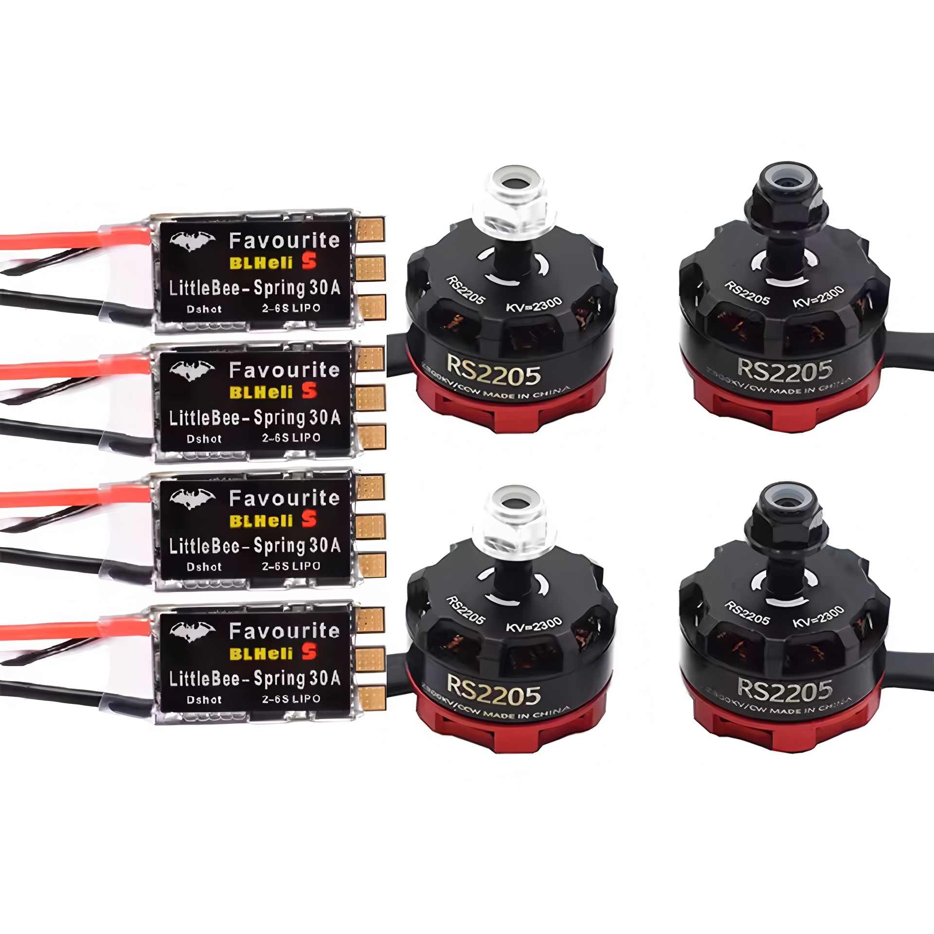FPV RS2205 2300KV CW CCW Brush – обзор и цена Drone Racing Esc