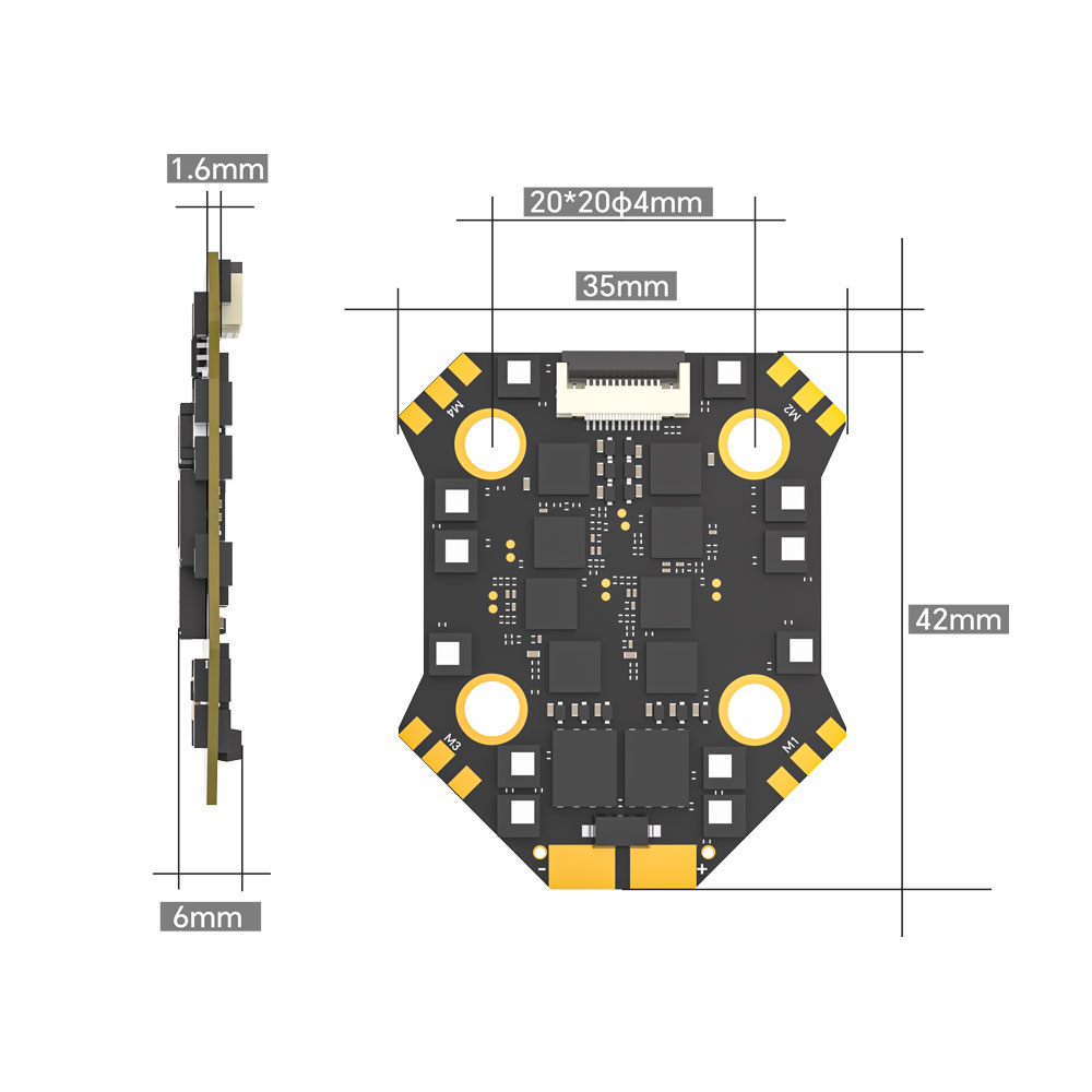 iFlight Borg F7 Mini Stack Fli – обзор и цена Drone Racing Esc