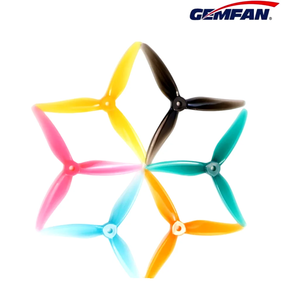 New 2-12 Pairs Gemfan 51466 5i – обзор и цена Drone Racing Propeller